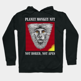 Planet Monkey NFT Not Bored Apes Hoodie